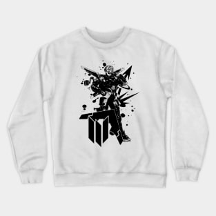 Valkyrie b&w art Crewneck Sweatshirt